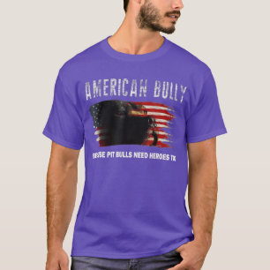 Camiseta Amatón norteamericano con la bandera norteamerican