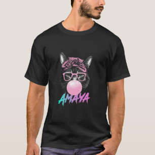Camiseta AMAYA Adorable nombre chica con gato lindo