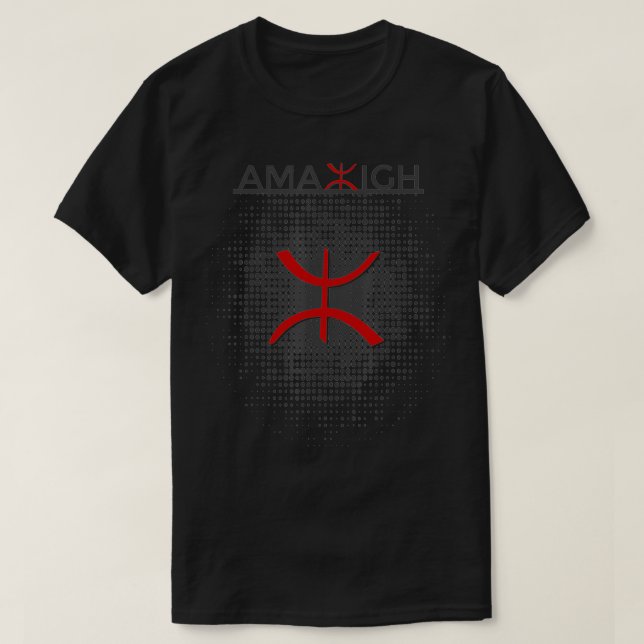 Camiseta AMAZIGH Berber Kabyle People Bandera cultural del  (Diseño del anverso)