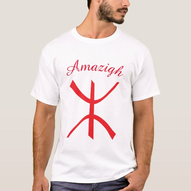 Camiseta Amazigh design T-Shirt for men  (Anverso)