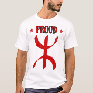 Camiseta Amazigh Kabyle Berber Tattoo símbolos tifinagh art