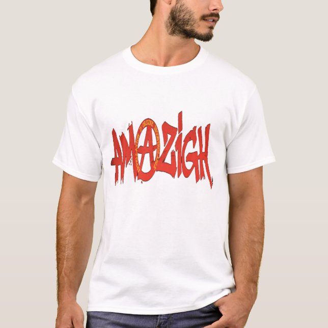 Camiseta Amazigh Kateb Protesta (Anverso)