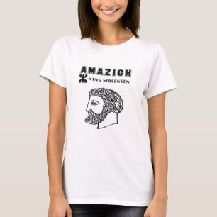 Camiseta amazigh king Massinissa Kabyle algerie Morocco