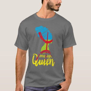 Camiseta Amazigh Marruecos Bandera bereber raíces africanas