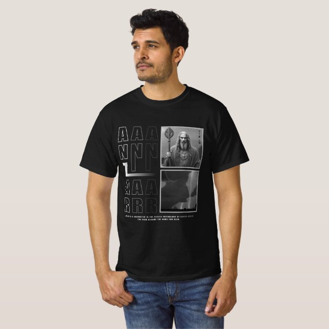 Camiseta Amazigh, north african, berber, mythology, god of  (Anverso completo)