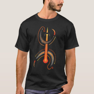 Camiseta Amazigh Tifinagh Yaz Alphabet Symbol Berber