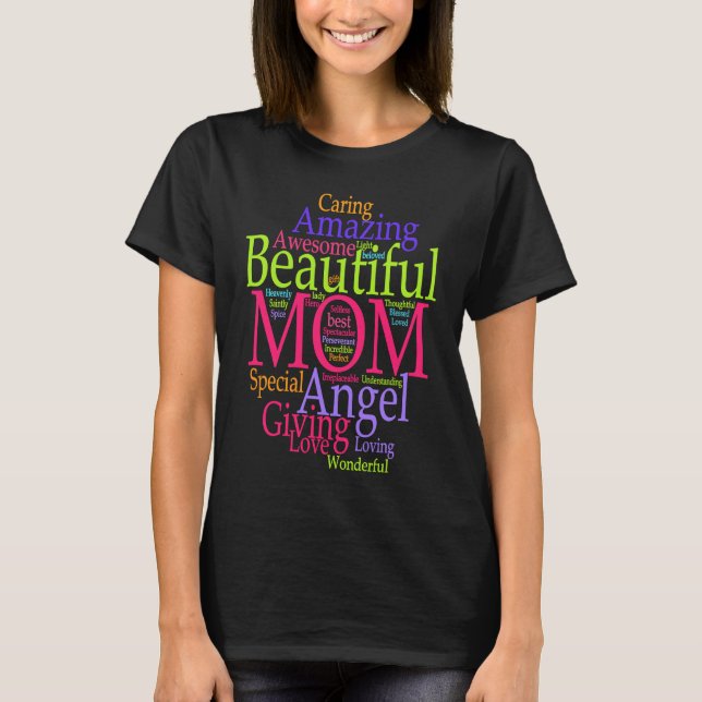 Camiseta Amazing Beautiful Mom Loving Mother's Day (Anverso)