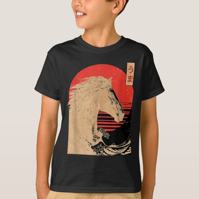 Camiseta Amazing Chinese Year Of The Horse Japanese New Yea (Anverso)