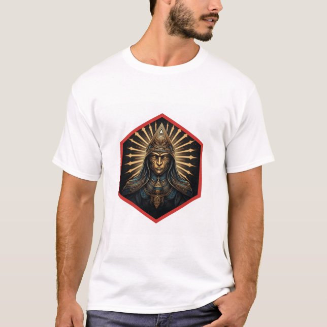 Camiseta Amazing Illuminati Fantasy Portrait (Anverso)
