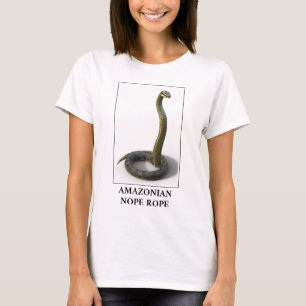 Camiseta Amazonia Nope Rope - Peligro de serpiente Anaconda
