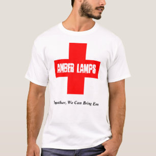 Camiseta ambarina de las lámparas