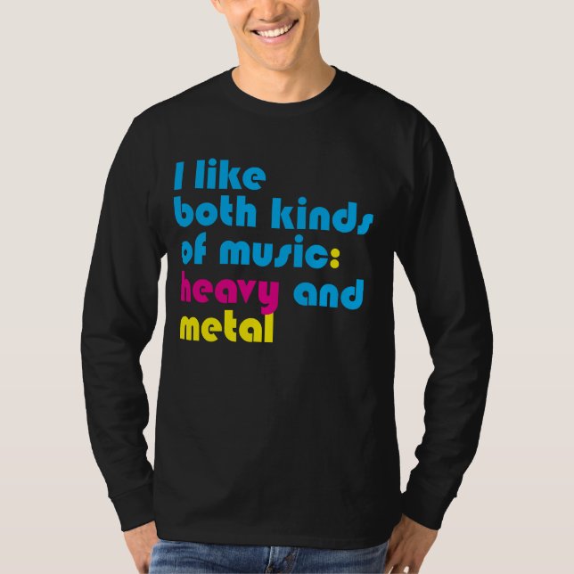 Camiseta Ambas clases de música (Anverso)