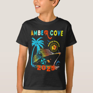 Camiseta Amber Cove 2025 Family Trip Friends Group Vacation