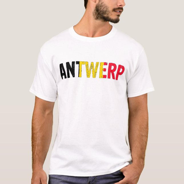 Camiseta Amberes Bélgica (Anverso)