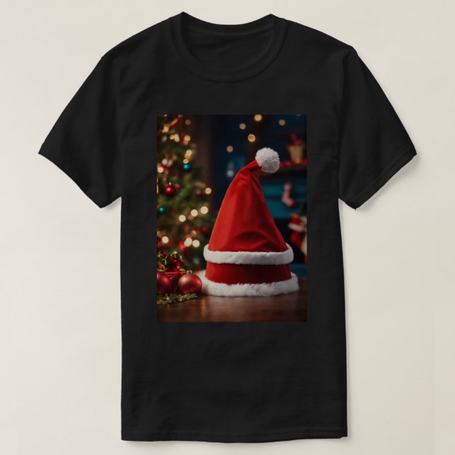 Camiseta Ambiente de navidades. (Diseño del anverso)