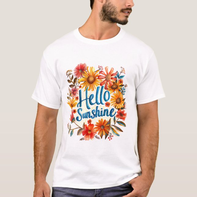Camiseta ambiente de verano (Anverso)