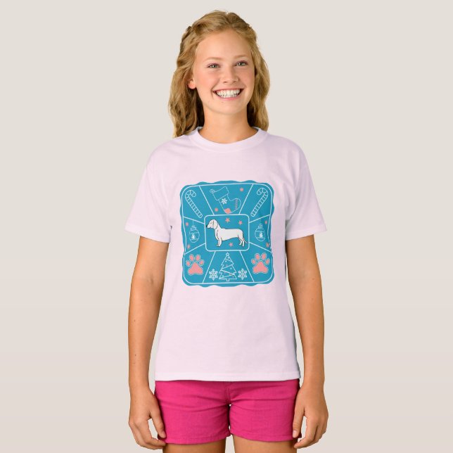 Camiseta ambiente navideño (Anverso completo)