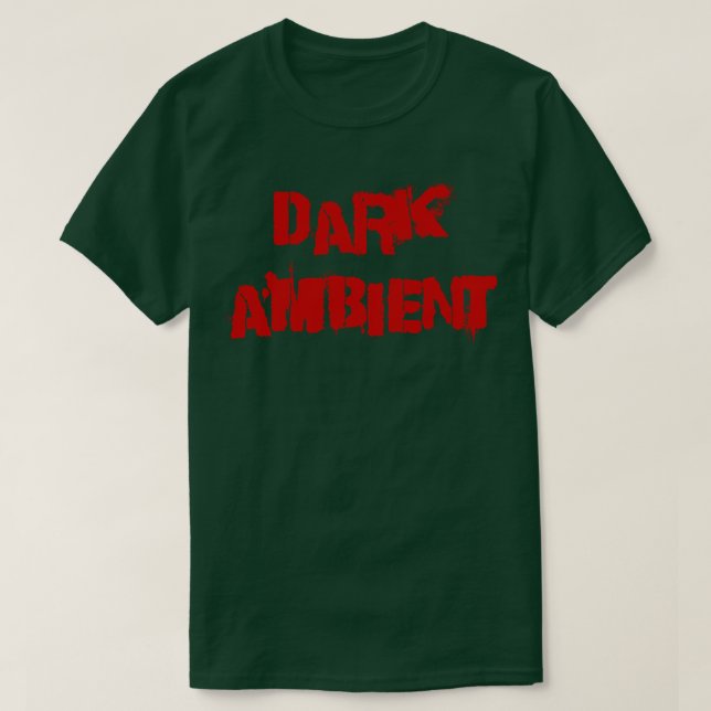 Camiseta Ambiente oscuro (Diseño del anverso)