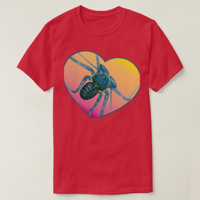 Camiseta Amblypygi ama Phrynus whitei (Diseño del anverso)