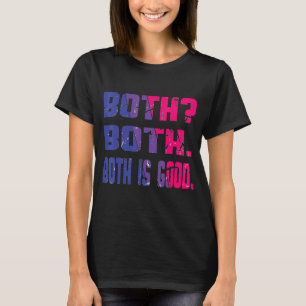 Camiseta Ambos Son Buenos Bandera Orgullo Mes Bisexu