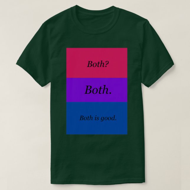 Camiseta Ambos son buenos. La carretera a El Dorado bi pr (Diseño del anverso)