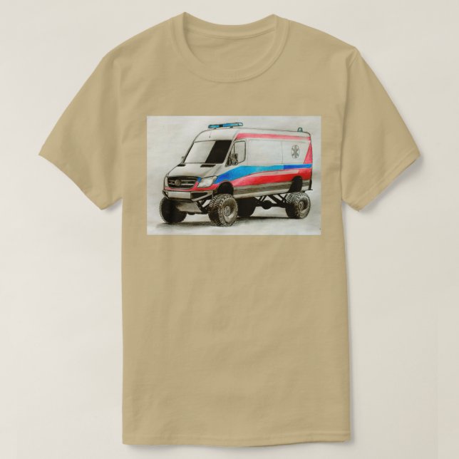 Camiseta Ambulancia (Diseño del anverso)
