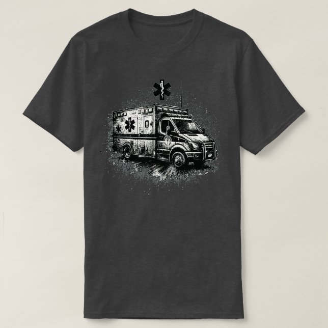Camiseta Ambulancia 13 (Diseño del anverso)