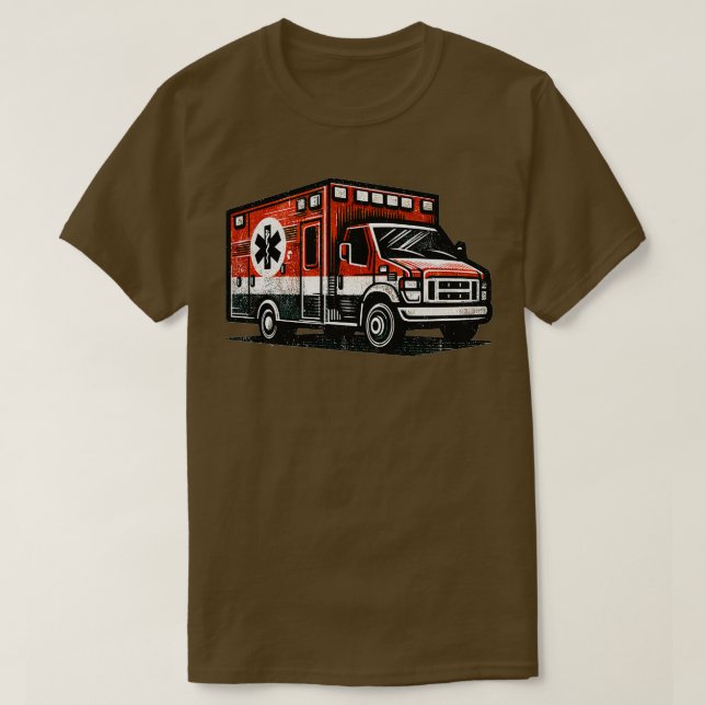 Camiseta Ambulancia 4 (Diseño del anverso)