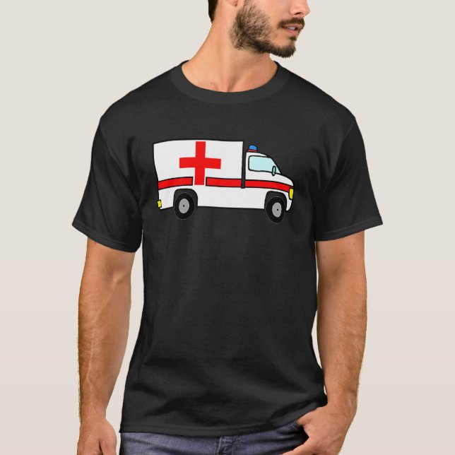 Camiseta Ambulancia Ambulancia Ambulancia Vida Ahorro Ambul (Anverso)