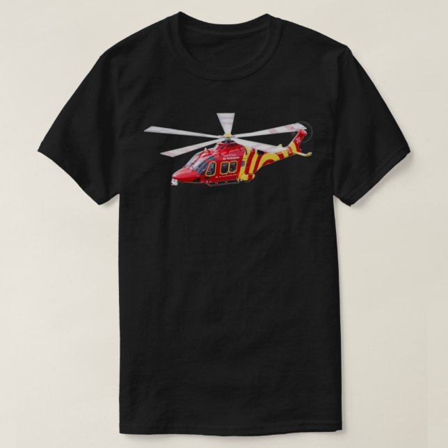Camiseta Ambulancia de aire (Diseño del anverso)
