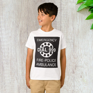 Camiseta Ambulancia de la policía contra incendios de Rótul