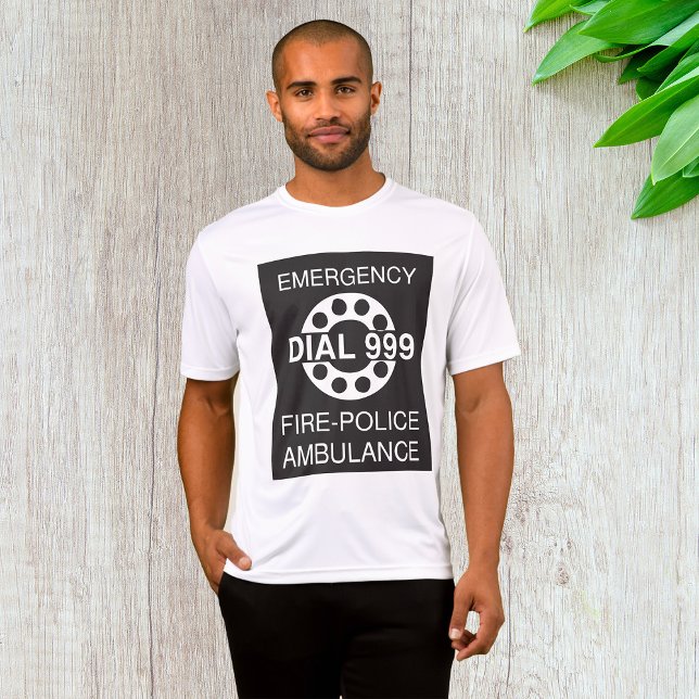Camiseta Ambulancia de la policía contra incendios de Rótul (Subido por el creador)
