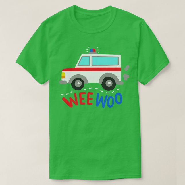 Camiseta Ambulancia EMS paramédico EMT (Diseño del anverso)