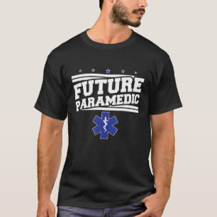 Camiseta Ambulancia estudiantil paramédica en el futuro de