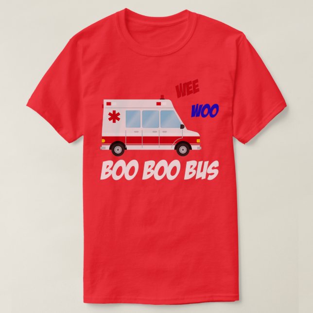 Camiseta Ambulancia Paramédica EMT Primeras respuestas Clas (Diseño del anverso)