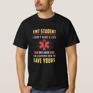 Camiseta Ambulancia paramédica para estudiantes EMT Enferme