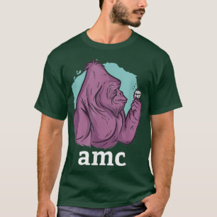 Camiseta AMC a la luna: el simio de baja presión invertido