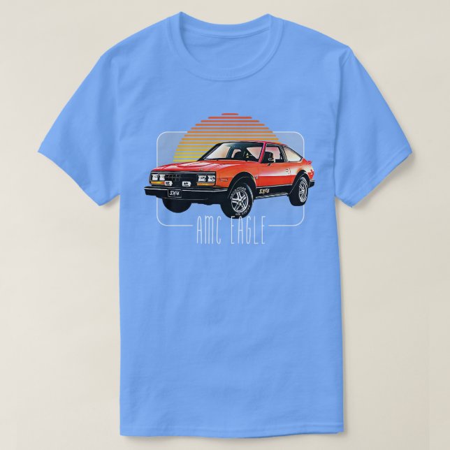 Camiseta AMC Eagle Retro Classic Lover Design 1 (Diseño del anverso)