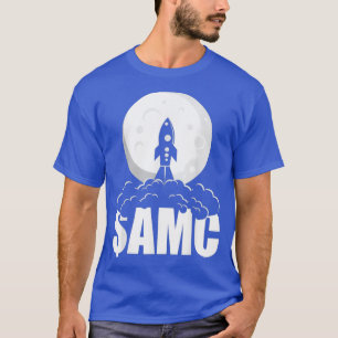 Camiseta AMC Funny Stocks Cohetes Stonk Trading Mans