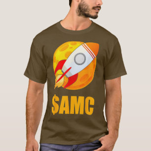 Camiseta AMC Funny Stocks Cohetes Stonk Trading Mans