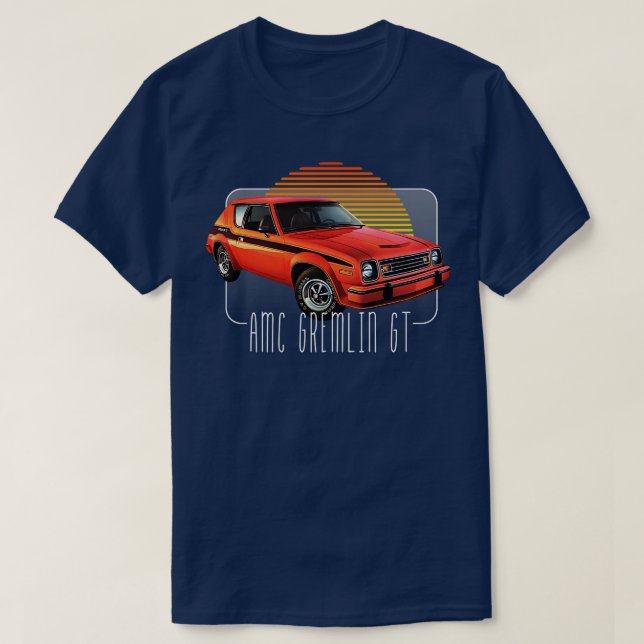 Camiseta AMC Gremlin Retro Classic Lover Design (Diseño del anverso)