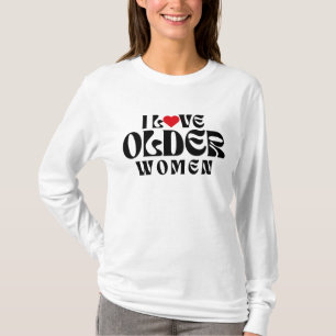 CAMISETA AME A LAS MUJERES MAYORES