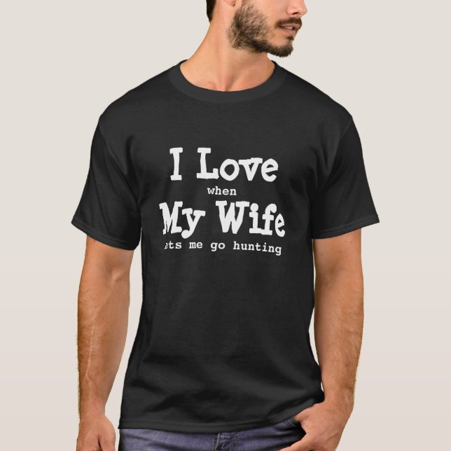 Camiseta Ame a mi esposa. (Anverso)