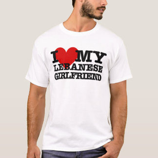 Camiseta Ame a mi novia libanesa