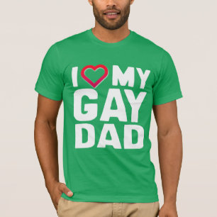 CAMISETA AME A MI PAPÁ GAY