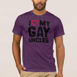 CAMISETA AME A MIS TÍOS GAYS