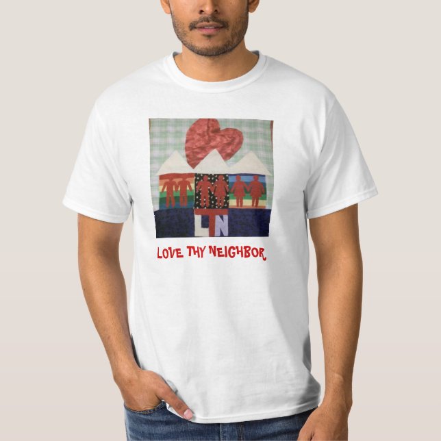 Camiseta Ame a Thy vecino (Anverso)
