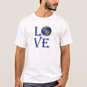 Camiseta Ame el mundo nuestro planeta