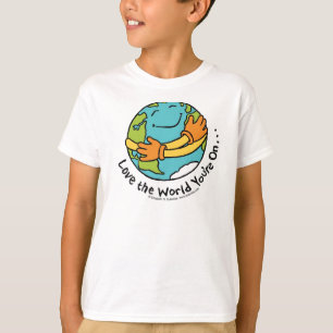 Camiseta Ame el mundo que usted está encendido