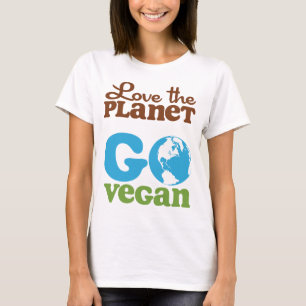 Camiseta Ame el planeta van vegano